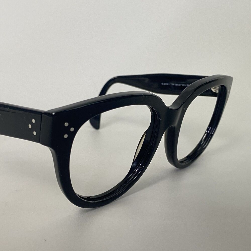 CELINE CL41755 Audrey 807/3H Black Cat eyeglasses 55-22-145 Italy Classic Frame